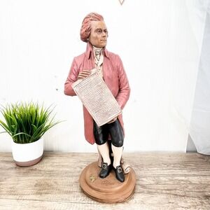 Vintage Tom Clark Thomas Jefferson Figure, 1993 Thomas Jefferson Statue‎